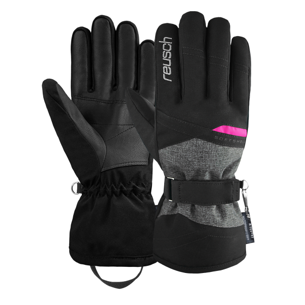 Reusch Hellen R-TEX® XT  6290233 7771 schwarz grau pink 1